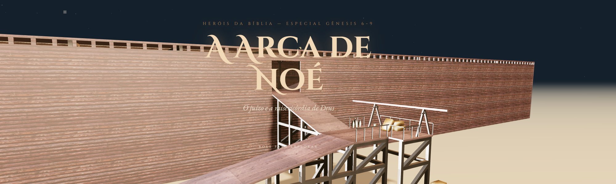 Explore Noah's Ark in 3D: A New Interactive Special on Genesis 6-9
